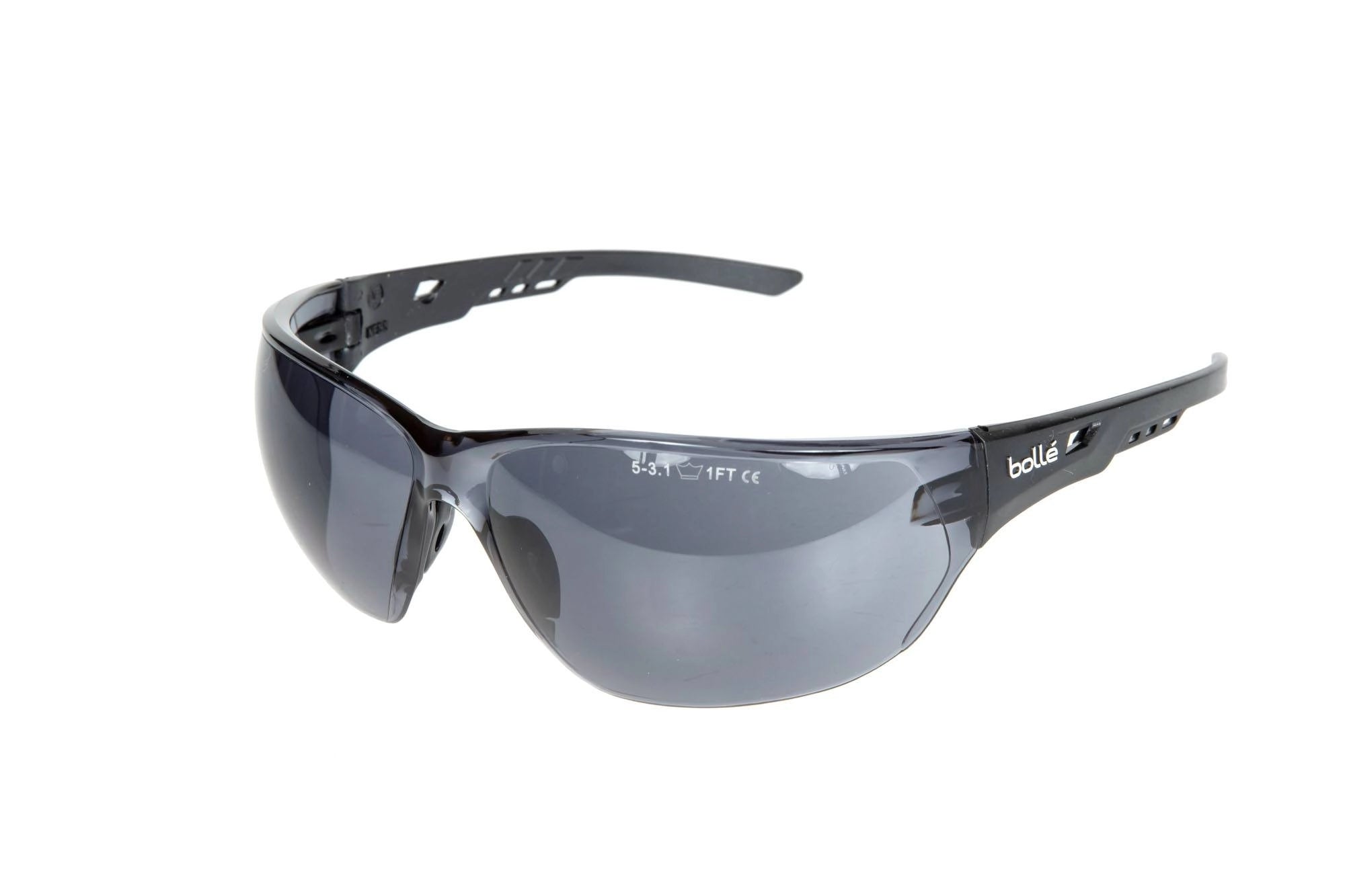 Bolle Safety NESS – Smoke-Tinted Safety Glasses Airsoft