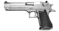 Tokyo Marui Desert Eagle .50AE Gas Blowback Pistol Chrome Hard Kick