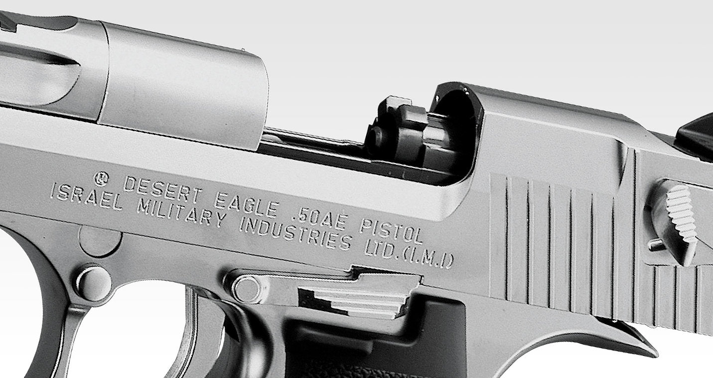 Tokyo Marui Desert Eagle .50AE Gas Blowback Pistol Chrome Hard Kick