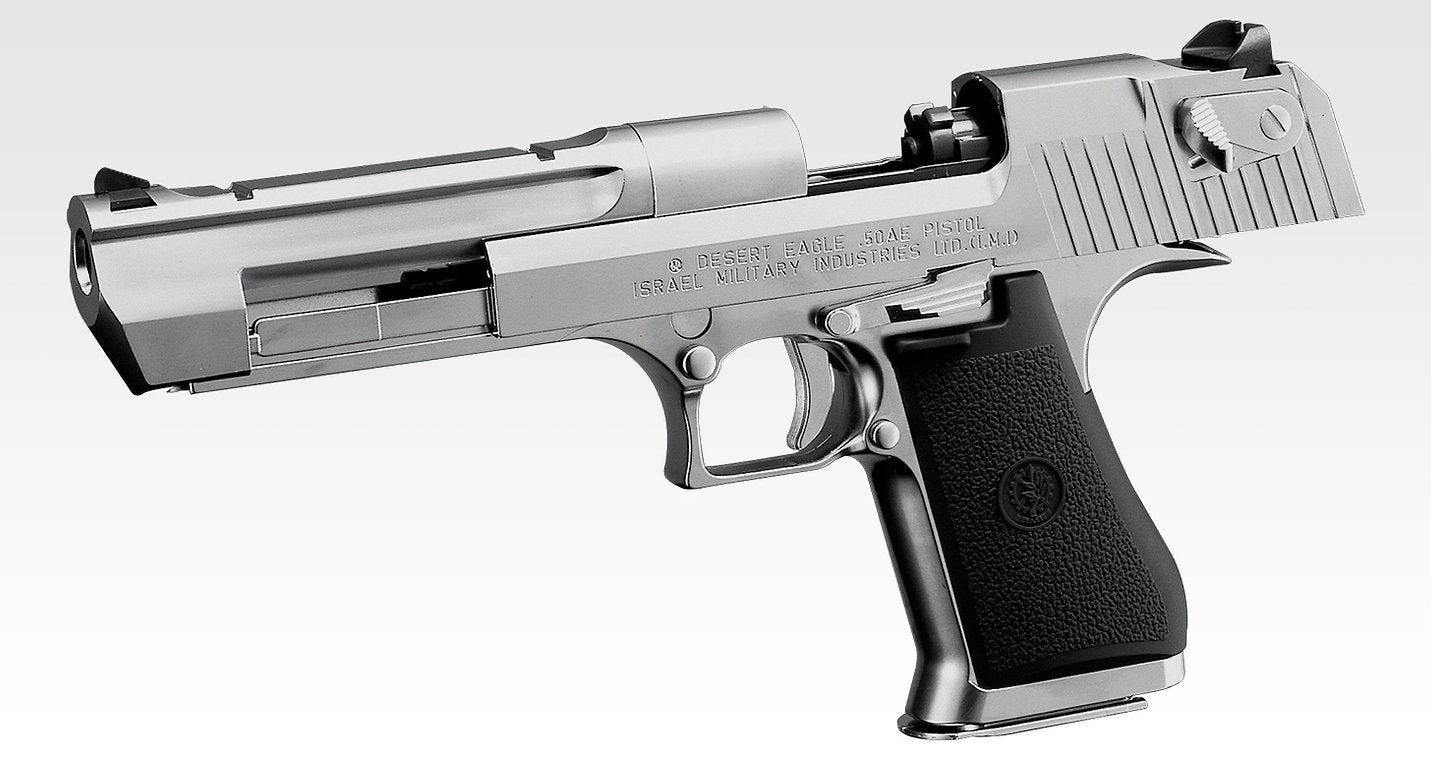 Tokyo Marui Desert Eagle .50AE Gas Blowback Pistol Chrome Hard Kick