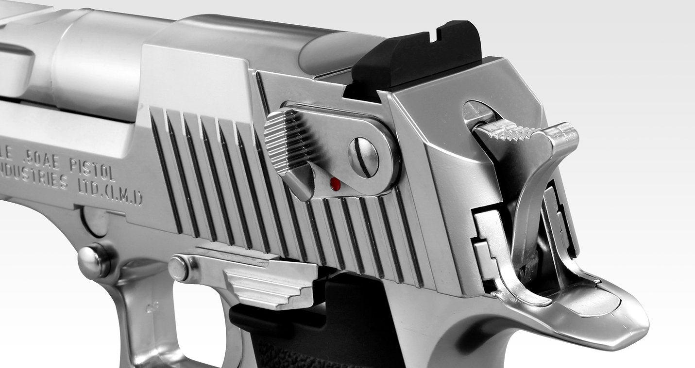 Tokyo Marui Desert Eagle .50AE Gas Blowback Pistol Chrome Hard Kick
